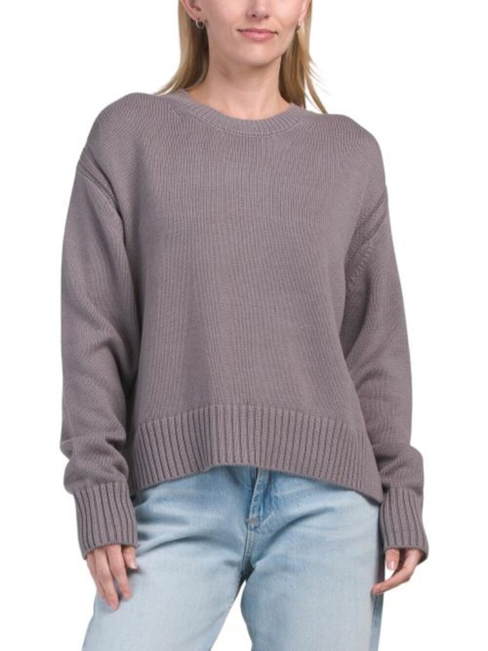 ARCHER CASHMERE Briar Cotton Crew Pullover